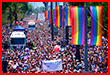 В Тель-Авиве более 170 тысяч человек приняли участие в гей-параде (видео)